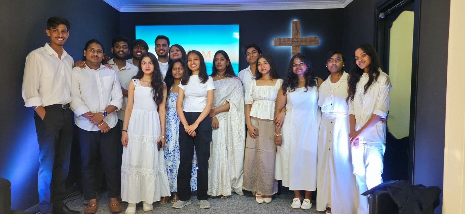 Baptism celebration group
