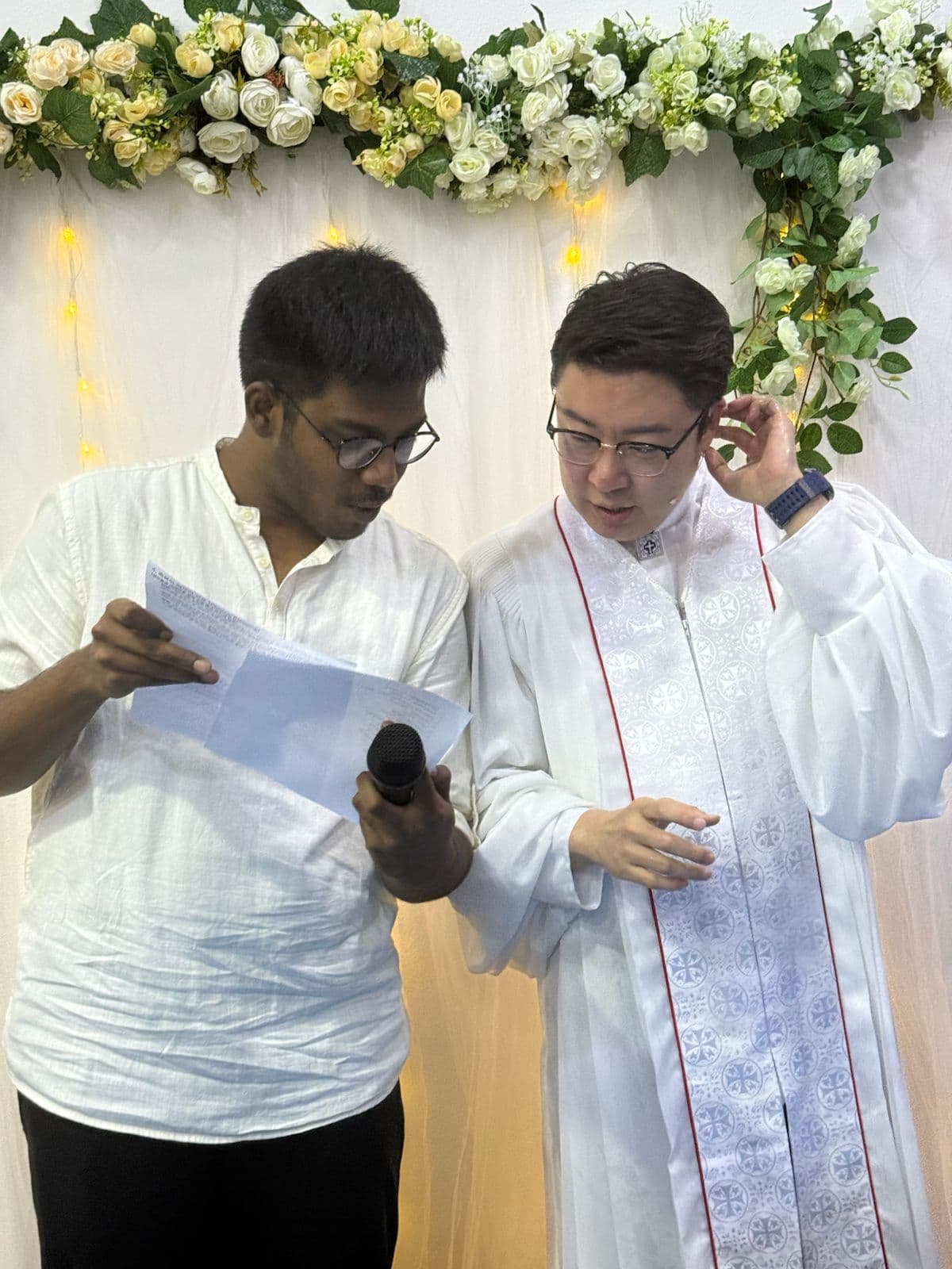 Pastor and candidate